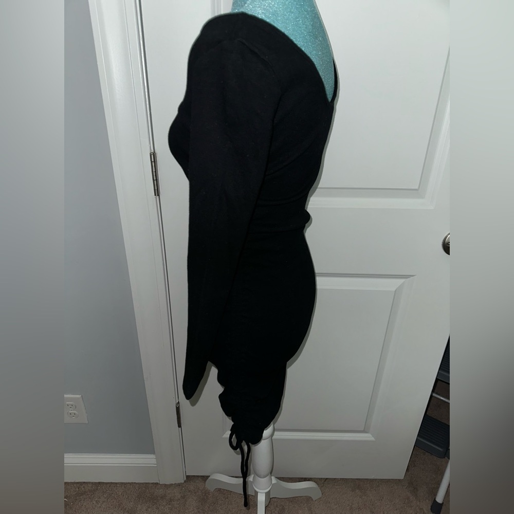 Long sleeve Ribbed Dress - Picture 2 of 5